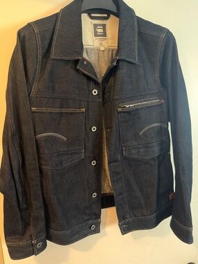 G-Star Dark Indigo Denim Shirt Jacket